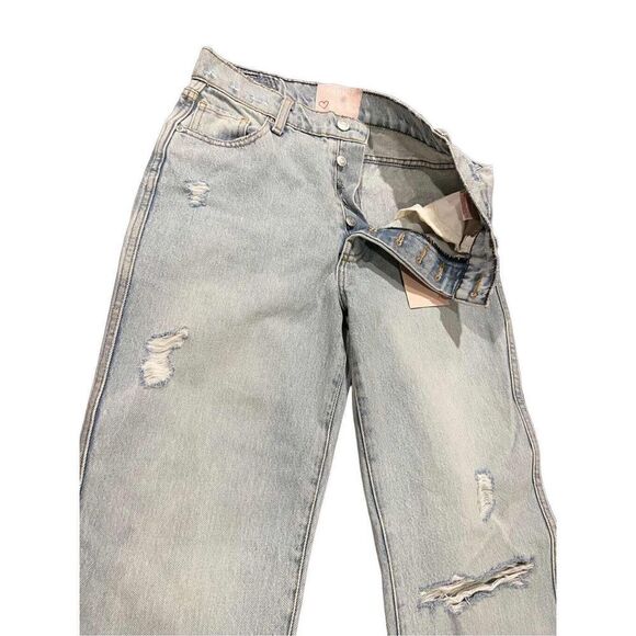 REVICE Denim High Waisted Button Fly Jean 28 Made in USA - Picture 1 of 15